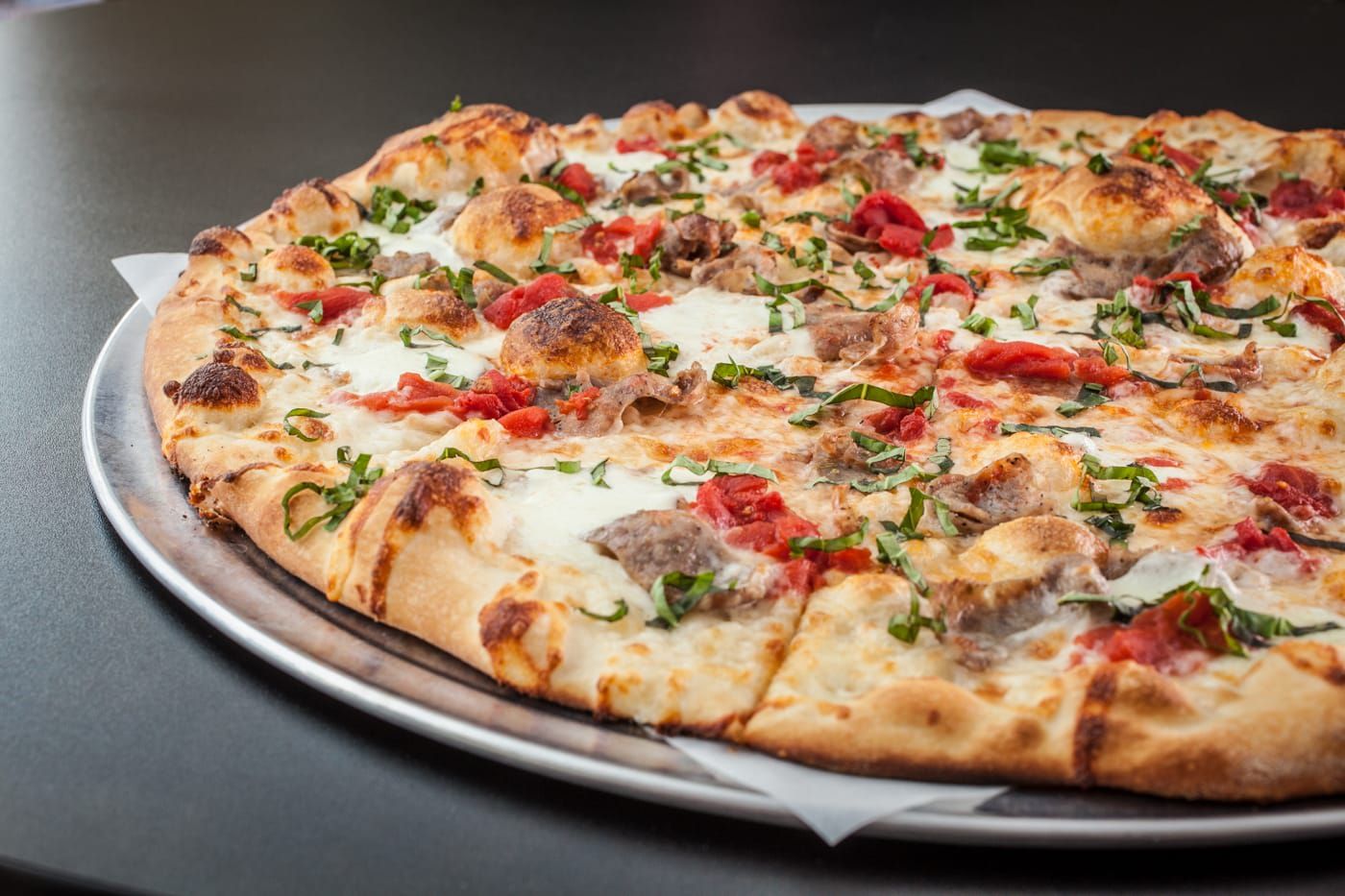 Oriental Sausage Pizza
