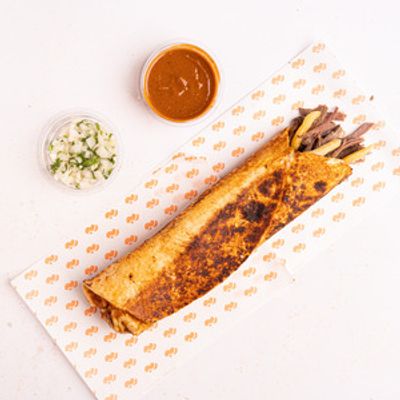 Crunchy Birria Burrito