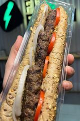 Grilled kofta Sandwich