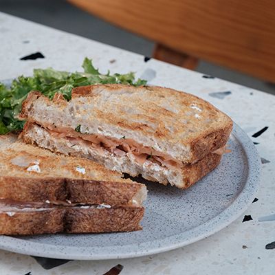 Salmon Toastie