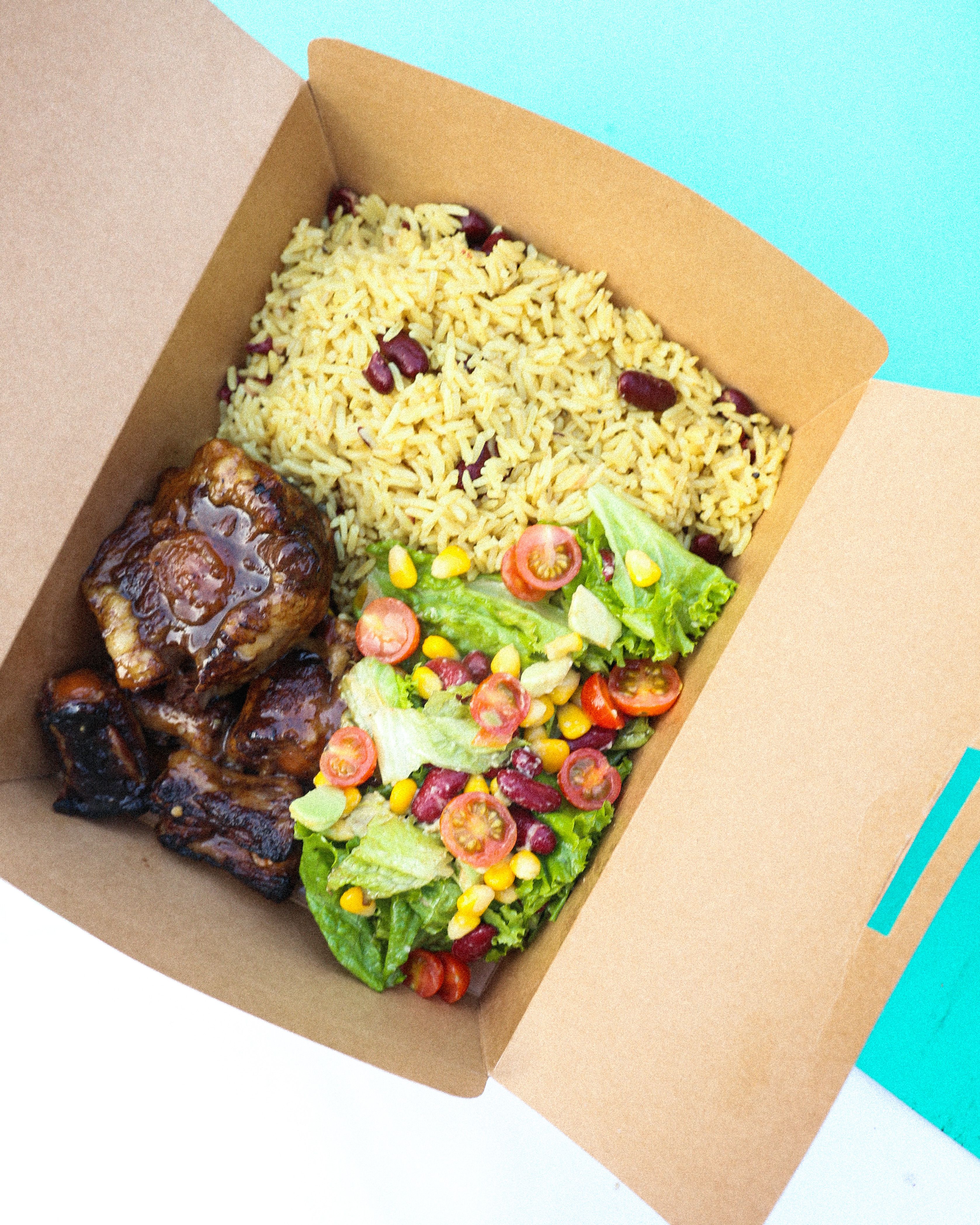 Braised Oxtails Meal