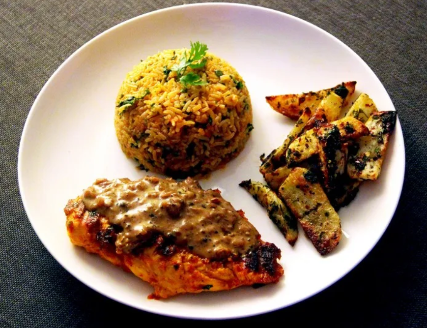 Chicken Pepper Sauce Meal