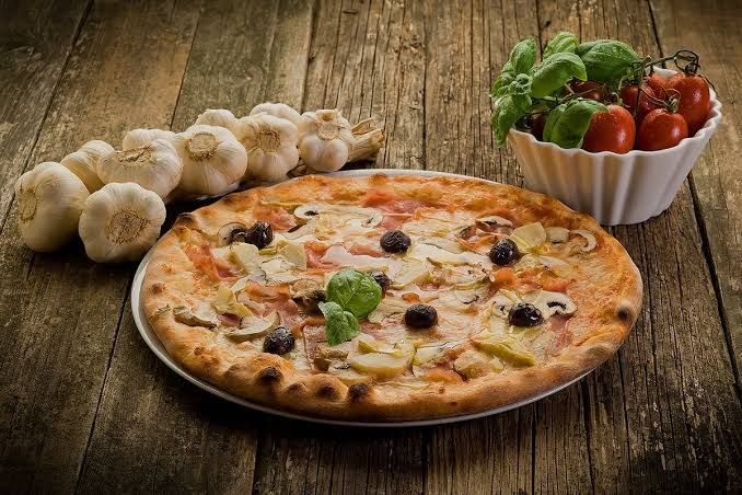 Fasting Vegetables Pizza