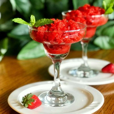 Strawberry Granita