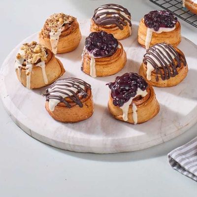 box mini cinnamon roll 6 pcs fasting