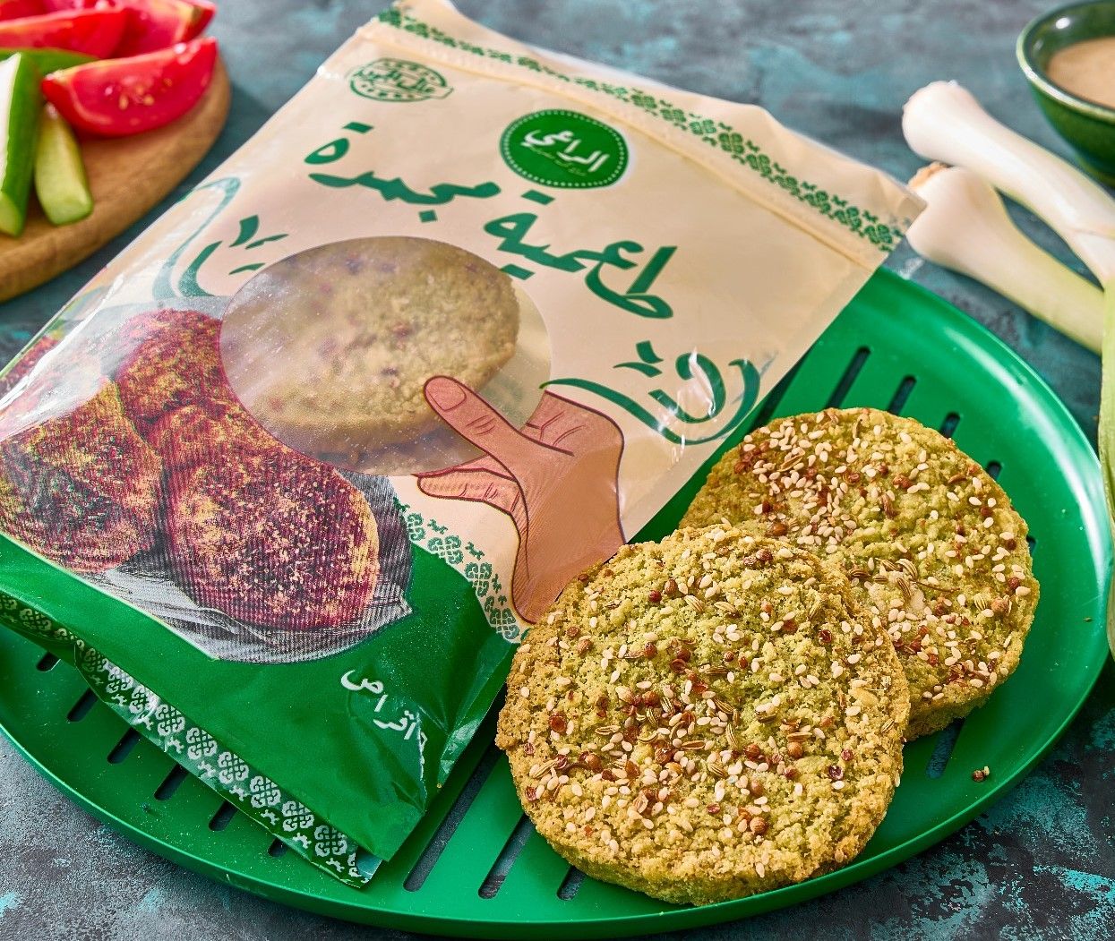 Half Fried Frozen Plain Taamia Patties