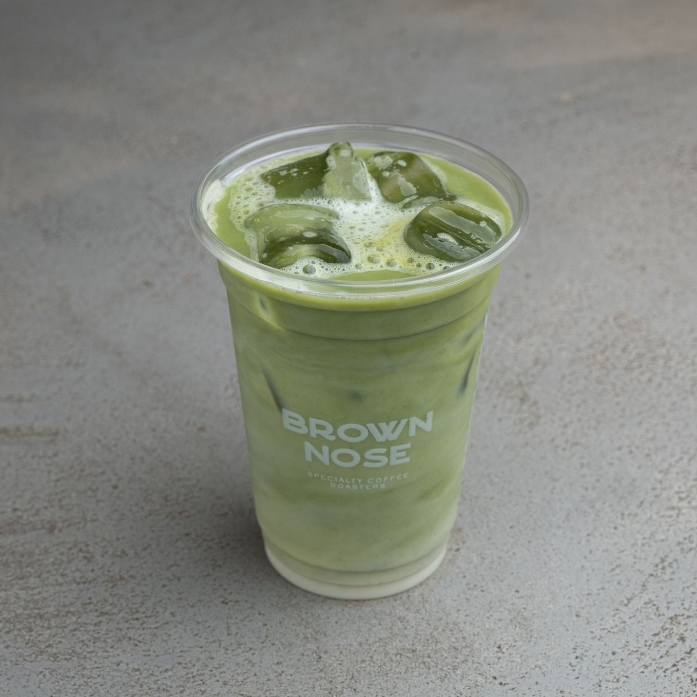 Iced Salted pistachio Matcha