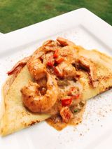 Shrimp Crepe