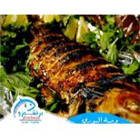 Grilled Grey Mullet Fish Meal