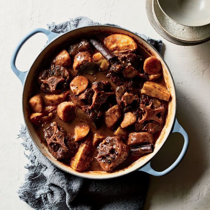 Oxtail With Potatoes Casserole