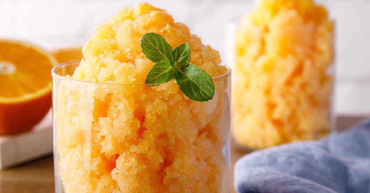 Orange Granita