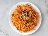 Spaghetti With Shawerma