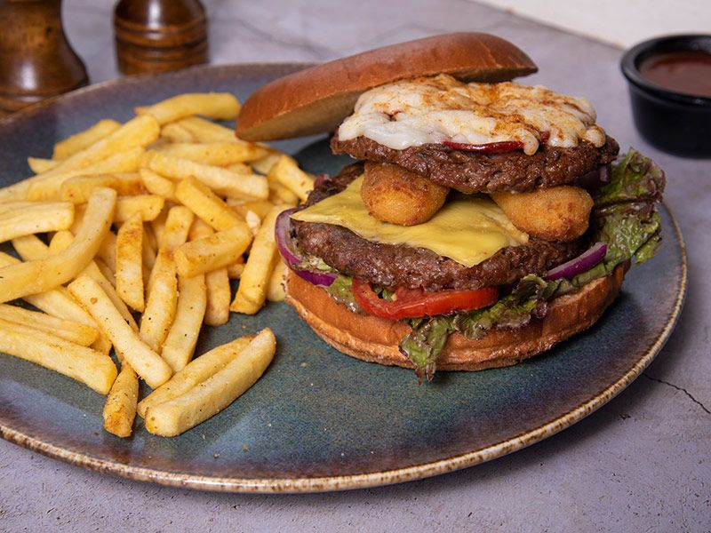 Double Cheesy Burger