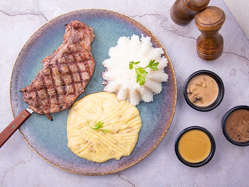 Steak Ribeye Platter 350 Gm