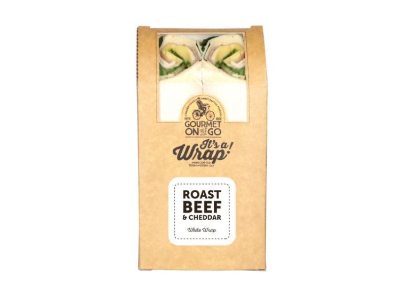 Roast Beef and Cheddar Wrap