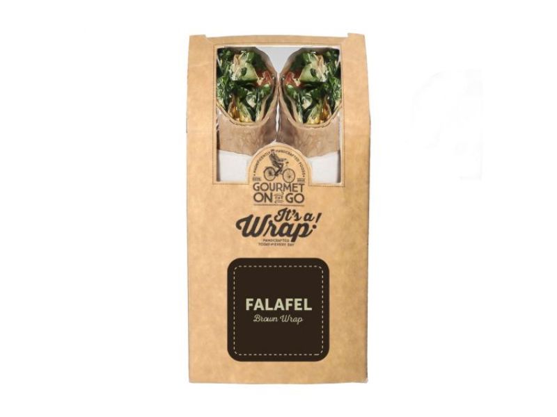 Falafel Brown Wrap