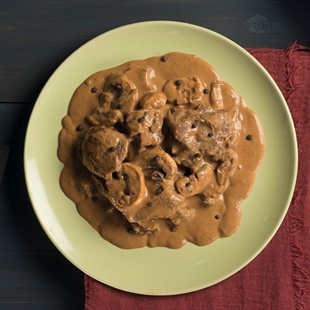 Piccata With Mushroom Platter