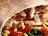 Chicken Fajita Sandwich - Syrian Bread