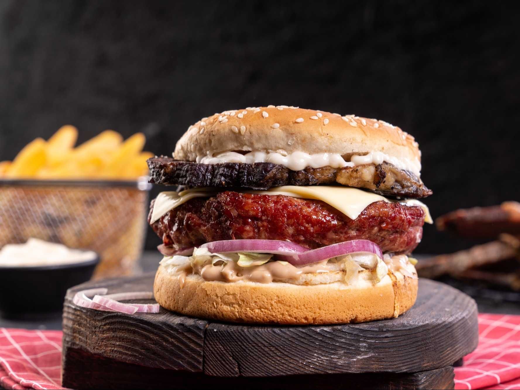 Smoked Burger Sandwich
