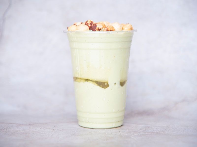 Avocado With Hazelnuts