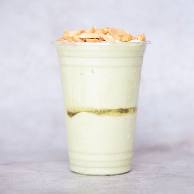 Avocado With Peanut Juice