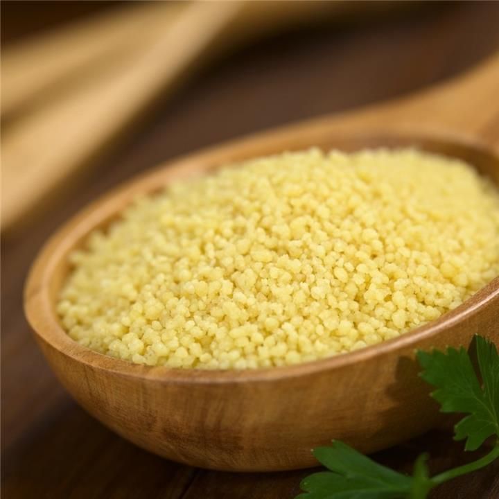 Plain Couscous Platter With Sugar
