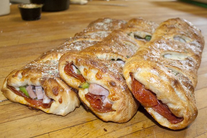 Hot Dog Stromboli