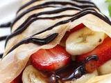 Chocolate And Fruits Crepe