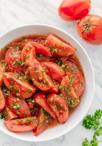 Tomatoes With Spice