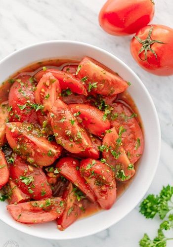 Marinated Tomatoes