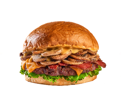 Beef Mushroom Burger