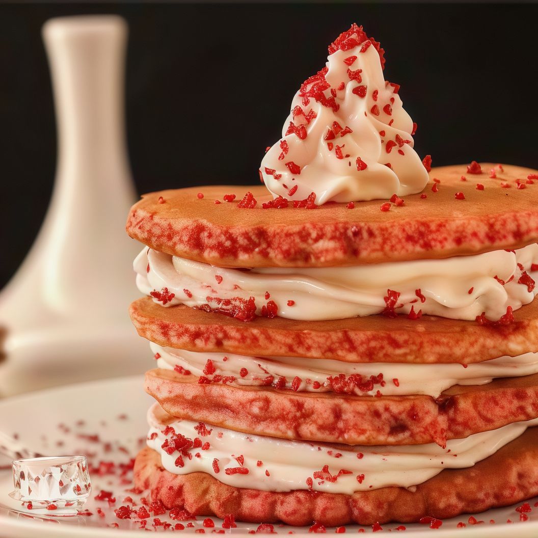 Red Velvet Pancake