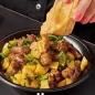 Potato with Sausages Box
