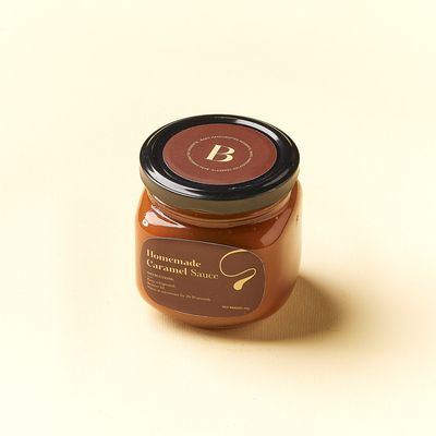 Homemade Caramel Jar