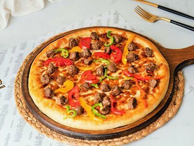 Sausage pizza L