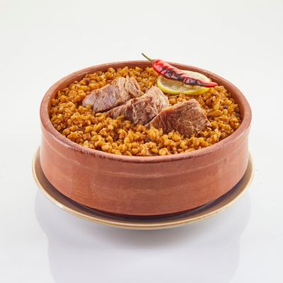 Meat Tagine With Grits