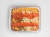 Mix Koshari With Liver Pasta Casserole