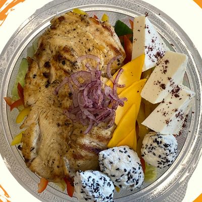 Chicken Salad with Cheese