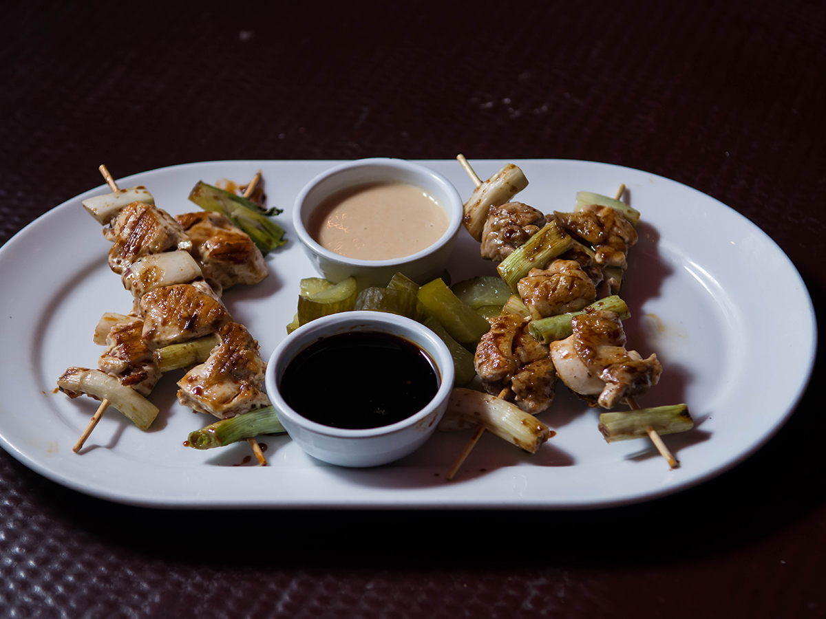 Negima Chicken Satay