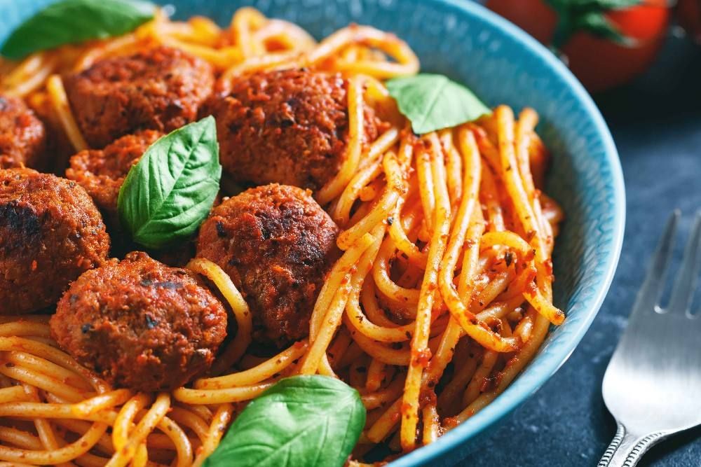 Meat Balls Pasta
