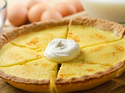 Custard With Milk Pie
