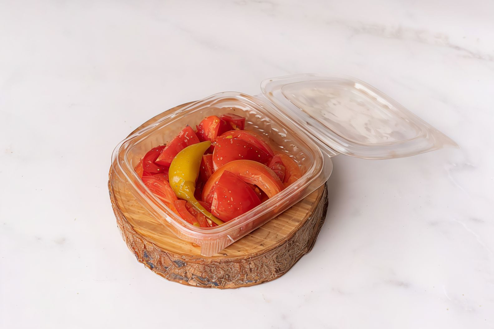 Marinated Tomatoes salad