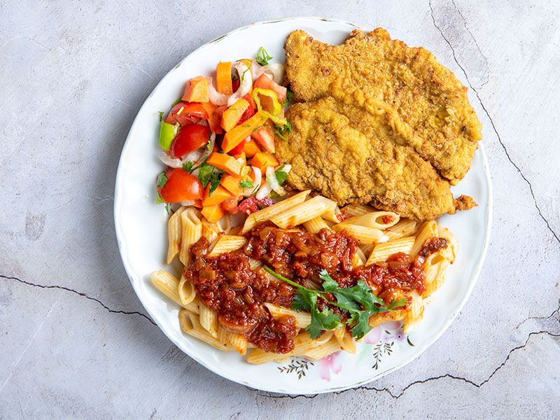 Chicken Pane Meal