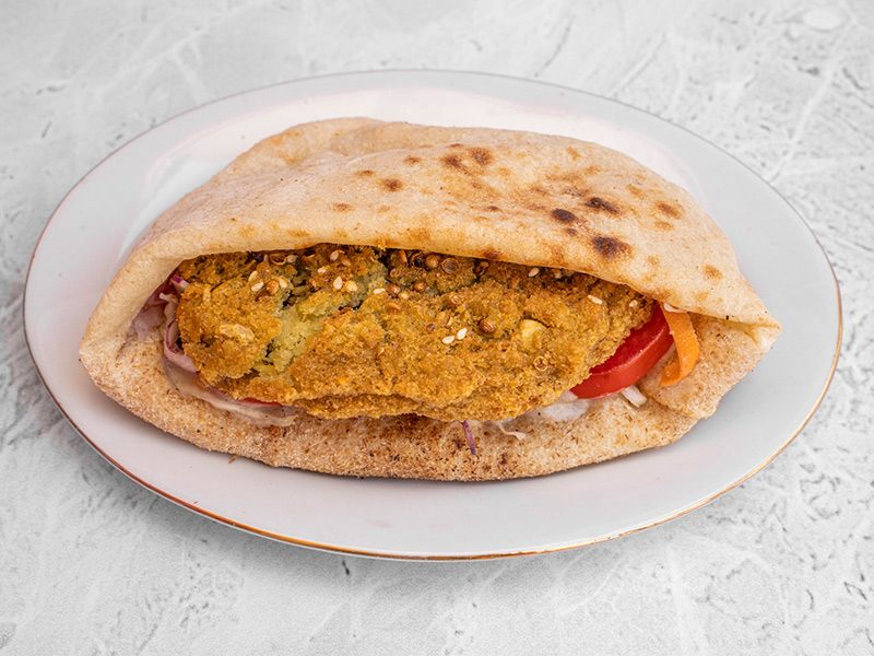 Plain Falafel Sandwich