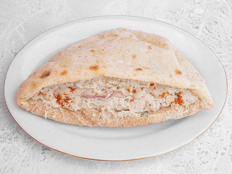 Baba Ghannoug Sandwich