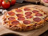 Salami Pizza
