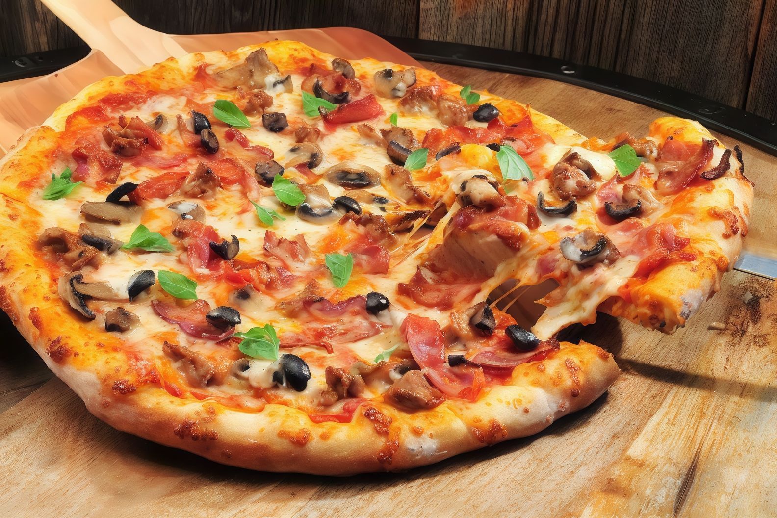Chicken Buffalo Pizza