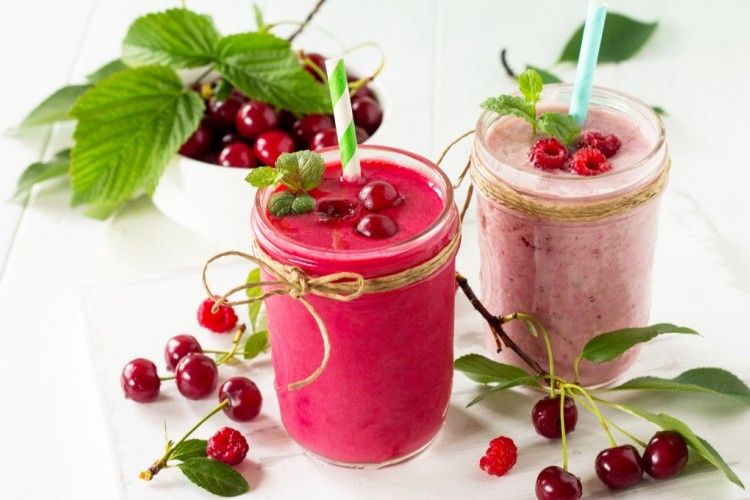 Blueberry Milkshake
