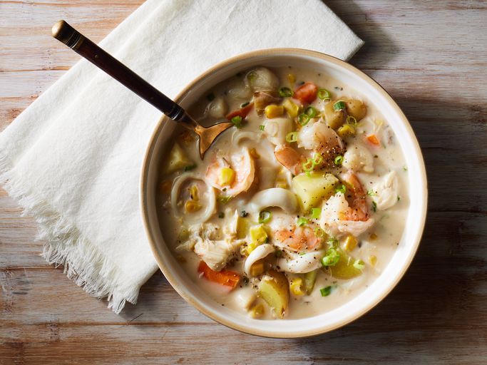 Boneless Seafood Soup