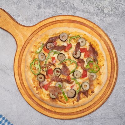 Pastrami Pizza.
